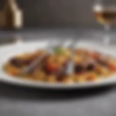 The Elegance of Forks: A Culinary Essential A variety of elegant forks displayed beautifully on a table.