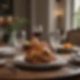 Elegant table setting for Friendsgiving