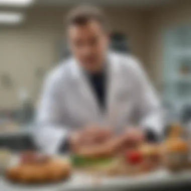 Dr. Rubinov engaging with patients