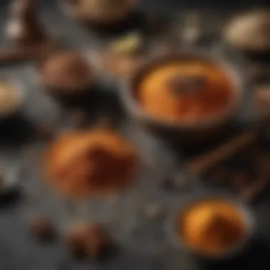 A selection of spices and seasonings for enhancing flavors