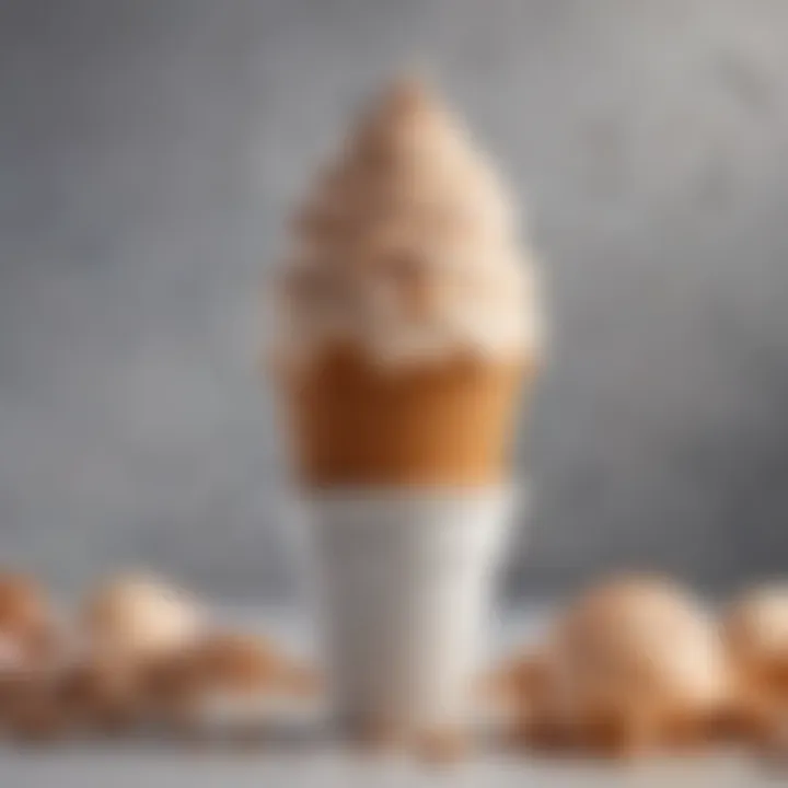 An infographic depicting the rise of ice cream subscription services