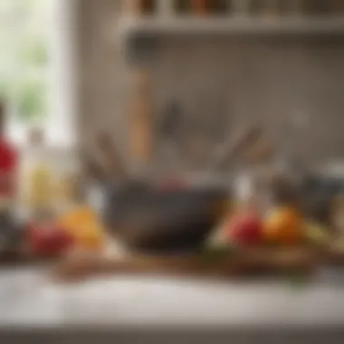 Culinary Tools Arrangement A thoughtful arrangement of culinary tools