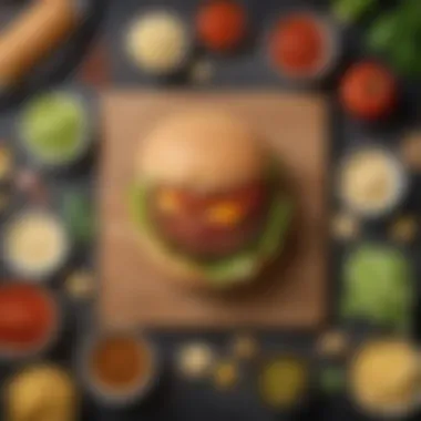 Fresh Ingredients for a Healthier Version Ingredients for low-fat Big Mac sauce laid out on a countertop