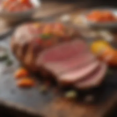 Exploring Flavorful Marination Techniques Different marination techniques displayed with vibrant ingredients
