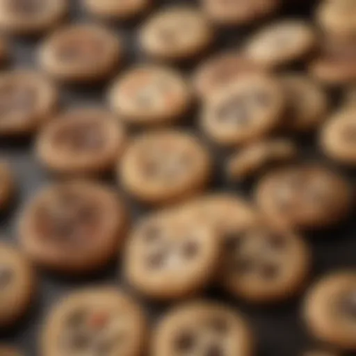 Delicious assortment of cookies ready for delivery