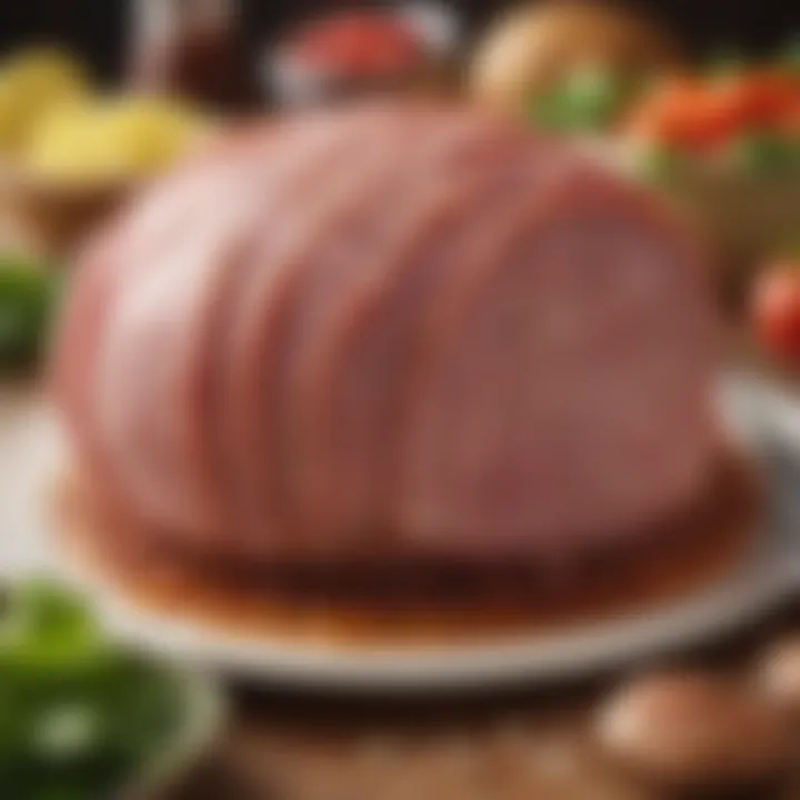 Nutritional information and facts about spiral ham