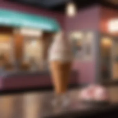 Charming Ice Cream Parlor Charming ice cream parlor with a welcoming atmosphere