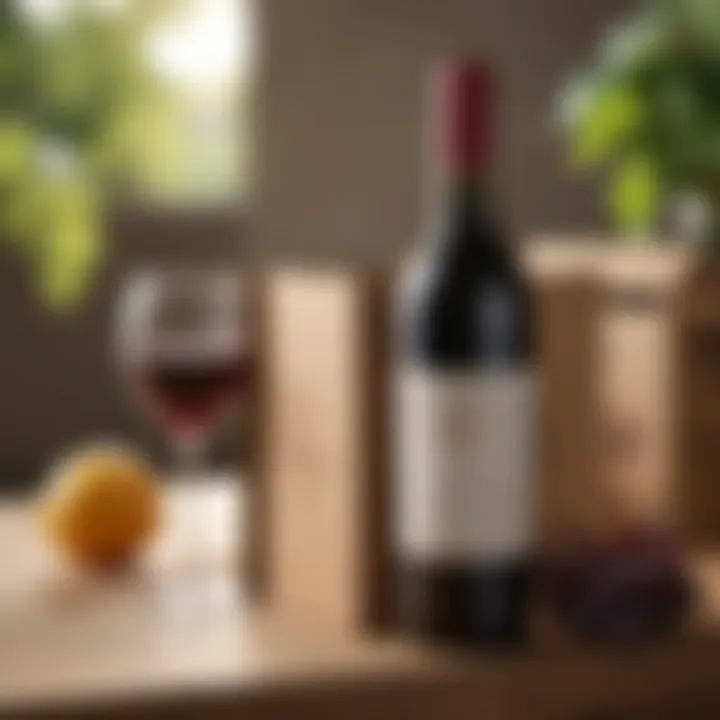 Eco-friendly packaging of Bota Box wine