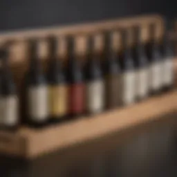 Elegant display of Bota Box wine options