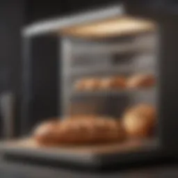 A modern bread crisper designed for optimal freshness