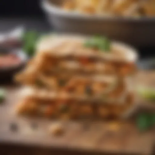Delicious Chipotle Chicken Quesadilla ready to be served