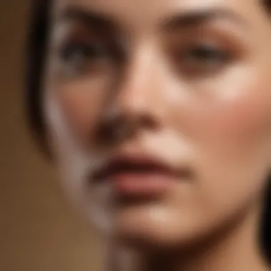 Skin Tones and Environmental Influence A detailed view of skin tones influenced by environmental factors
