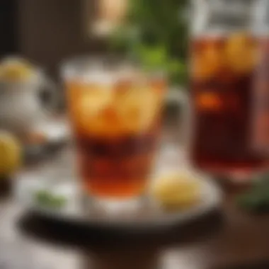 Sweet Tea: A Southern Tradition Historical representation of sweet tea in a Southern setting
