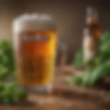 Health Benefits of Non-Alcoholic Beer An infographic illustrating the health benefits of non-alcoholic beer.