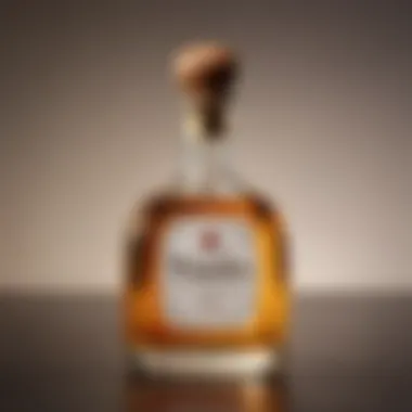 An exquisite bottle of the leading tequila brand elegantly displayed