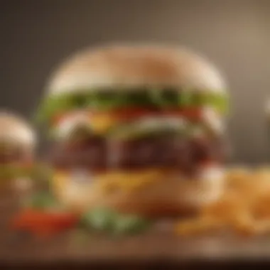Nutritional Breakdown of the Whopper Nutritional chart highlighting the Whopper's content