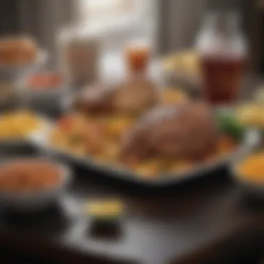 Delicious Meal Prepared with the Shaq Grill A well-cooked meal prepared using the Shaq Grill, demonstrating its effectiveness.