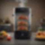 Electric smoker showcasing advanced technology