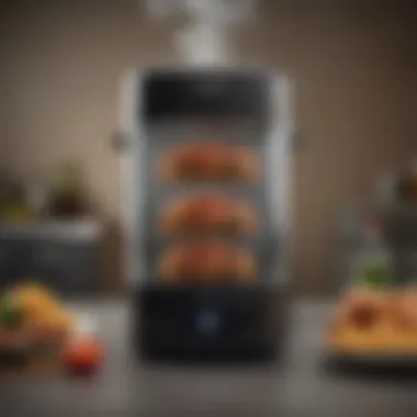 Electric smoker showcasing advanced technology
