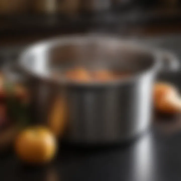 Maintaining a stock pot with strainer lid for longevity and performance