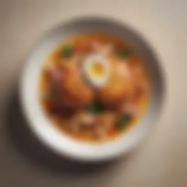 Culinary Dish with Half and Half A creative dish using half and half, showcasing its culinary versatility.
