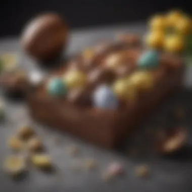 Elegant Easter Chocolate Gift Box Elegant Easter chocolate gift box