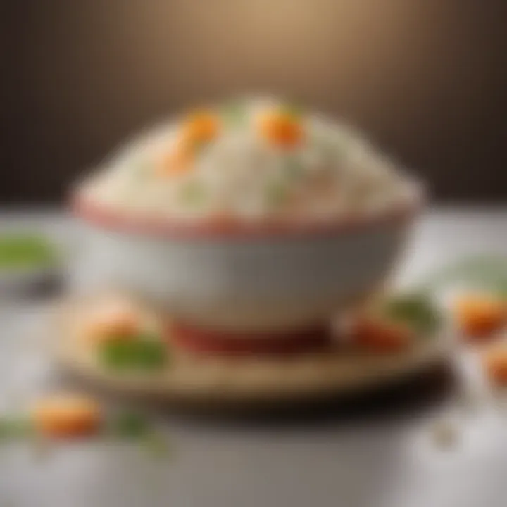 An exquisite dish of rice, often associated with good fortune