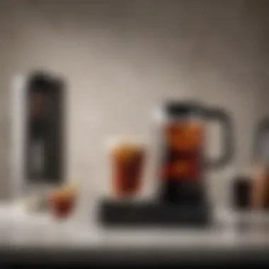 Stylish Cold Brew Coffee Maker A stylish cold brew coffee maker highlighting its design and functionality