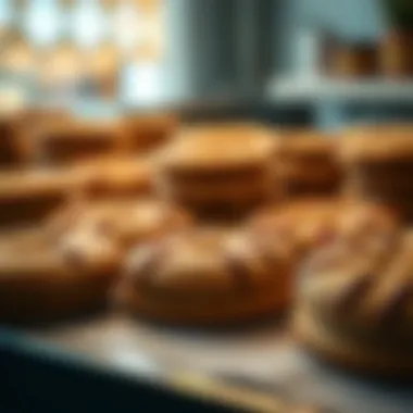 Signature Cookie Creations An inviting display of a renowned bakery's signature cookie creations