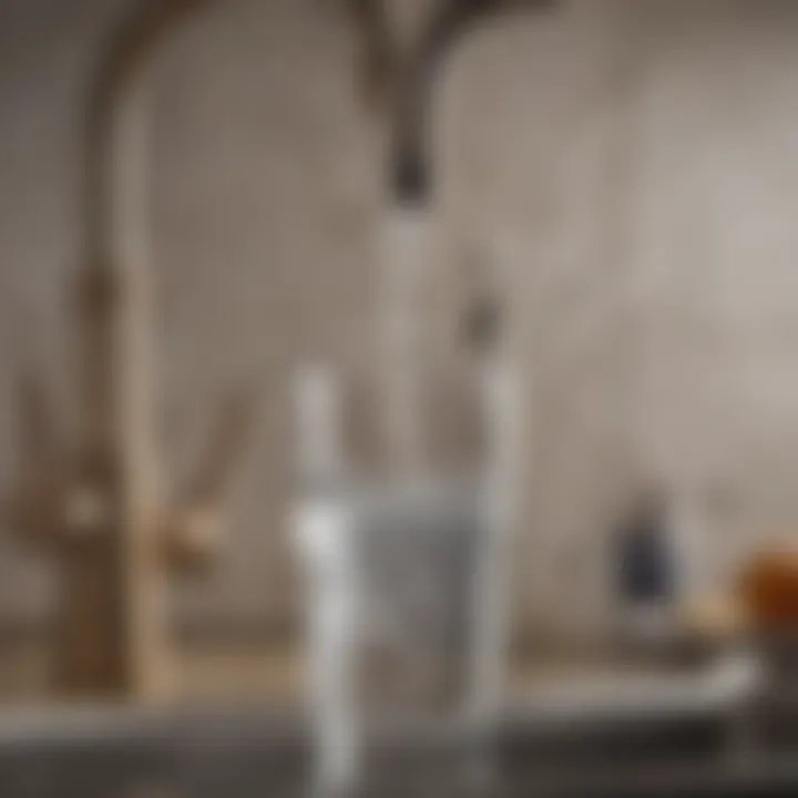 Installation guide for faucet water filter