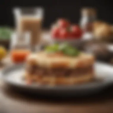 Utilizing Technology for Recipe Discovery A digital device displaying a recipe search platform.