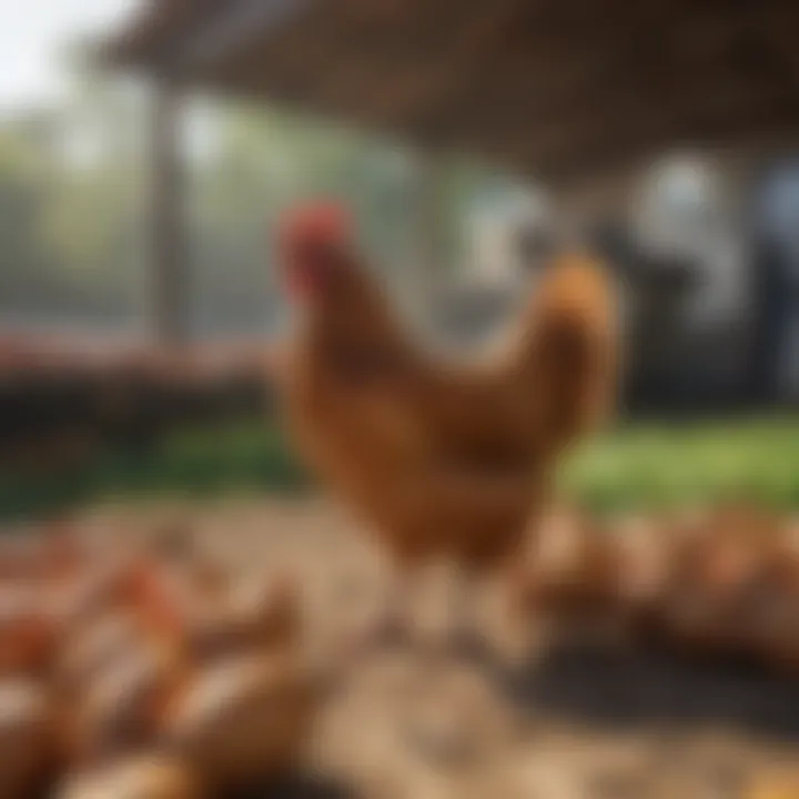 A scenic view of a Florida farm where chickens are raised