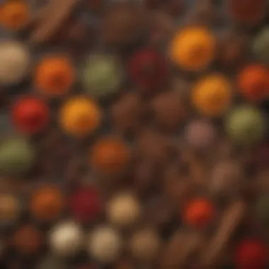 Spices Loaded with Antioxidants A colorful assortment of spices known for their antioxidant properties.