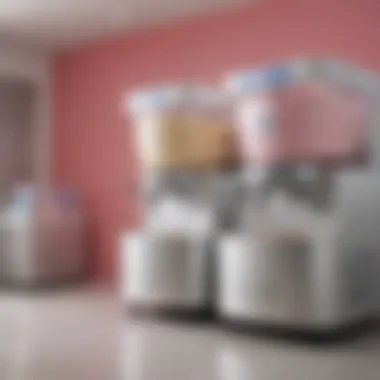 Comparative Overview of Frozen Yogurt Machines A side-by-side comparison of two different frozen yogurt machines
