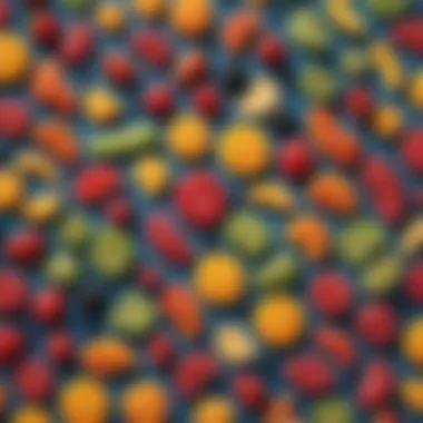 Vibrant Selection of Fruit Snacks A colorful array of fruit snacks available at Walmart