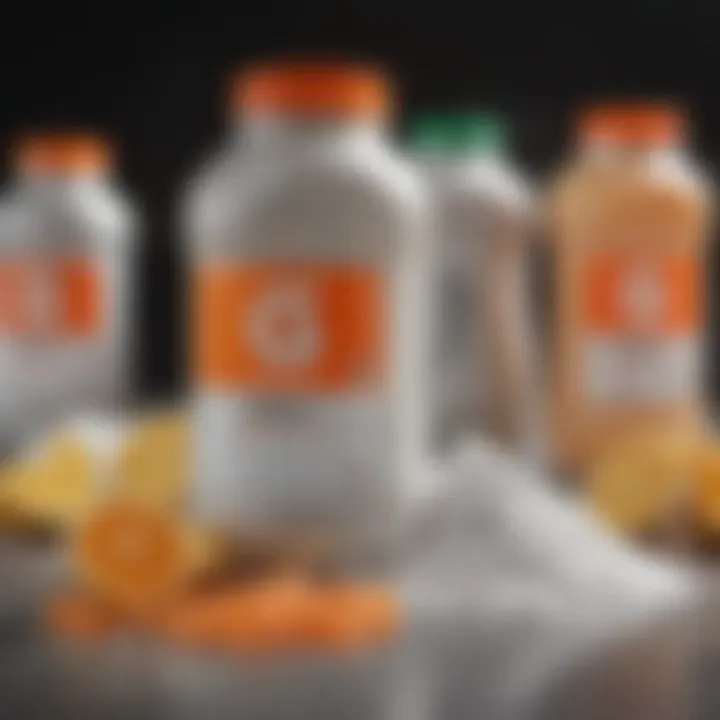 Comparison of Gatorade Zero Powder with other electrolyte solutions