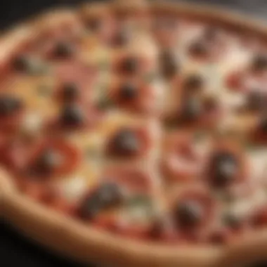 Geographical Pricing Variations Map highlighting different geographical regions and their pizza prices