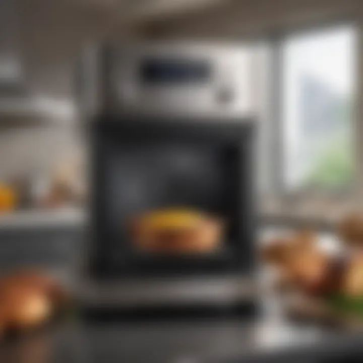 Stylish and modern kitchen appliances
