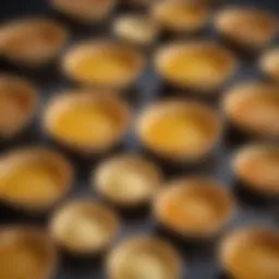 A selection of gluten-free tart shells showcasing different shapes and sizes