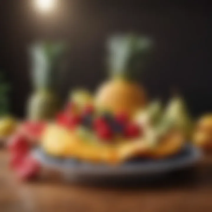 An inviting display of fresh fruits with low sugar content