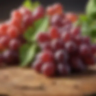 Nutritional Benefits of Grapes An infographic illustrating the nutritional benefits of grapes.