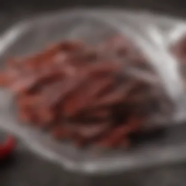 Optimal Storage Solutions for Jerky Properly stored jerky in vacuum-sealed bags