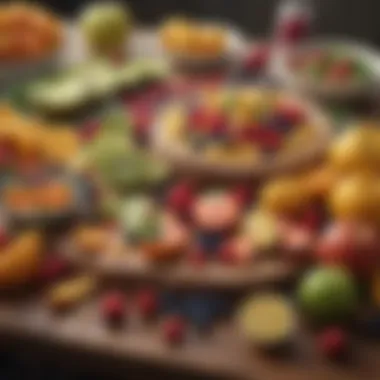 The Importance of Fresh Ingredients Fresh fruits arranged aesthetically on a table