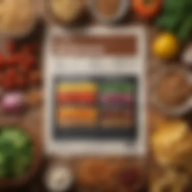 Understanding Macronutrients Nutritional labels showcasing macronutrients