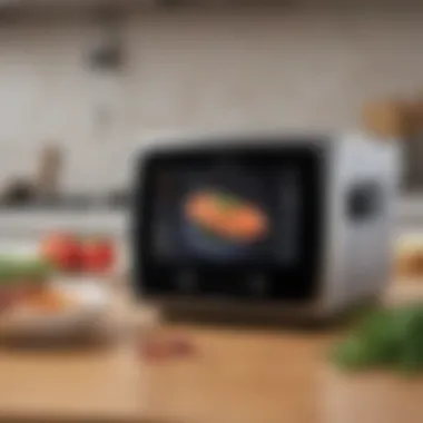 User-Friendly Interface for Effortless Cooking User-friendly interface of the Keenstone sous vide cooker.