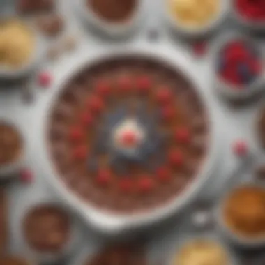 Creative Toppings for Your Brownie Bowl An array of toppings and ingredients for brownie bowls