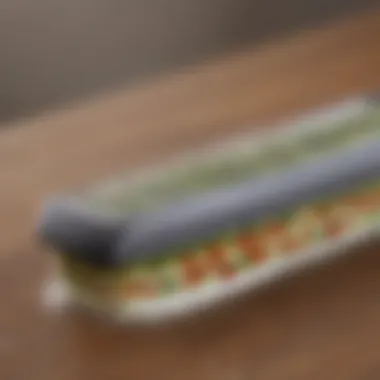 Close-up of Kyocera mandoline’s unique blade technology