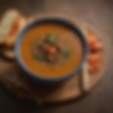 A close-up view of lentils with a variety of spices illustrating global influences.