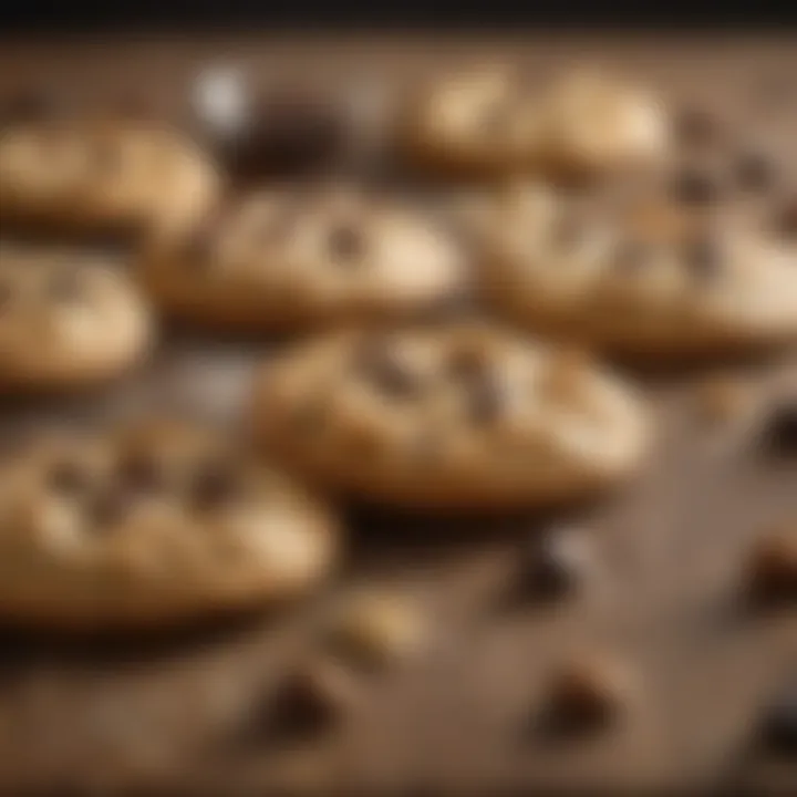 Close-up of ingredients used in low carb cookie recipes