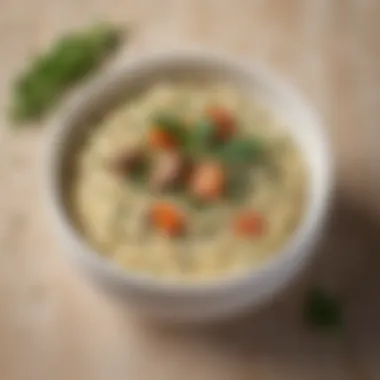 Creamy Risotto with Herbs A rich and creamy bowl of risotto garnished with fresh herbs